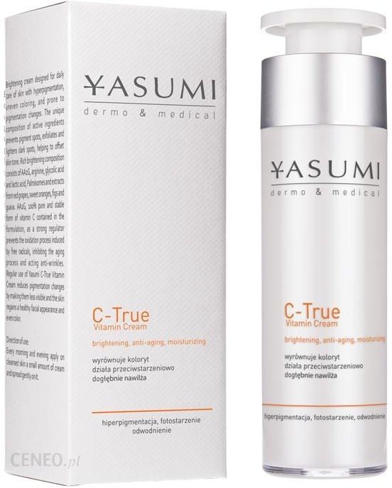  Yasumi C-True Vitamin Cream Krem do Twarzy Na Przebarwienia Skóry z Witaminą C 50ml