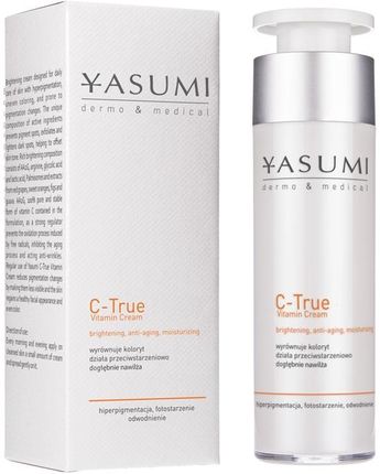 Krem Yasumi C-True Vitamin Cream Na Przebarwienia Skóry z Witaminą C na dzień i noc 50ml