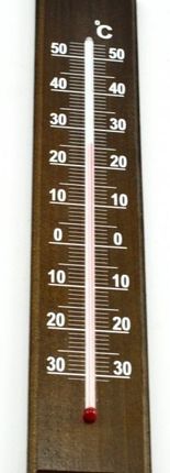 Tiross Termometr drewniany pokojowy TPDD