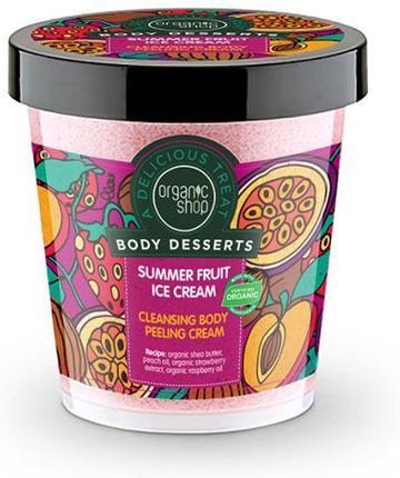 Organic Shop Shop Body Desserts Krem do Ciała Summer Fruit Ice Crea 450ml