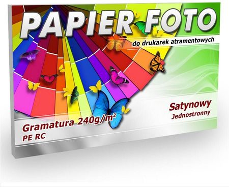 PapierDoZdjęć Papier Foto 13x18cm 240g/m2 50ark Satynowy PE RC (PF240SATPE13)