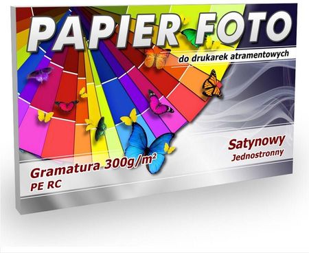 PapierDoZdjęć Papier Foto 13x18cm 300g/m2 50ark Satynowy PE RC (PF300SATPE13)