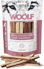 Woolf Long Chicken And Cod Sandwich 100G