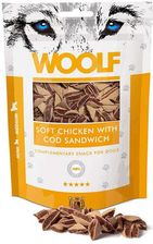 Woolf Soft Chicken With Cod Sandwich 100G