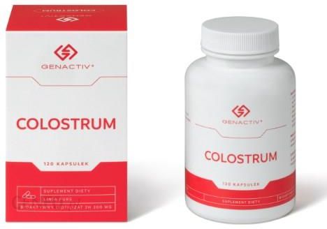 Genactiv Colostrum (Colostrigen), kapsułki 120 szt. 200 mg