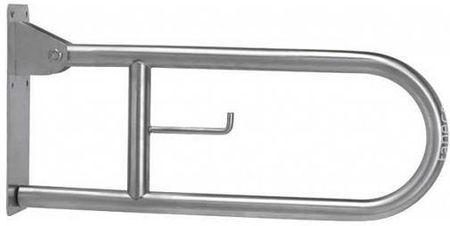 Faneco Poręcz uchylna łukowa dla niepełnosprawnych S32UUWC8P SN M 80 cm