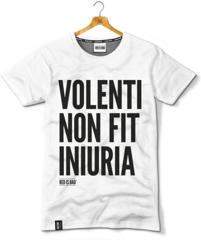 Volenti Non Fit Iniuria Koszulka Volenti Non Fit Iniuria - biała XXL - Ceny i opinie - Ceneo.pl