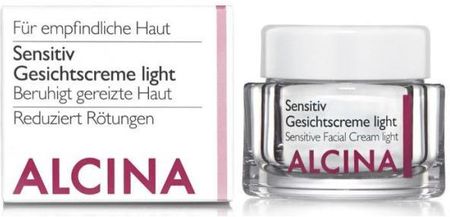 Krem Alcina For Sensitive Skin Delikatny do Złagodzenia i Wzmocnienia Skóry Wrażliwej na dzień 50ml