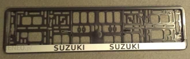 Partex Ramka Tablicy Rejestracyjnej Suzuki Czarna 1szt