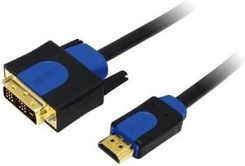 LogiLink Kabel HDMI-DVI dl. 2m - zdjęcie 1