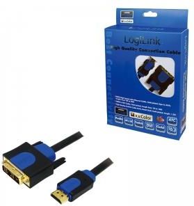 LogiLink Kabel HDMI-DVI 3m