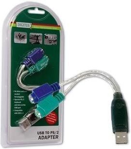 Digitus Konwerter USB - 2x PS/2 (klawiatura + mysz)