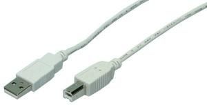 LogiLink Kabel USB 2.0 A/B, 3m