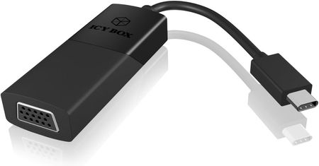 RaidSonic USB-C na VGA Czarny (IB-AC533-C)