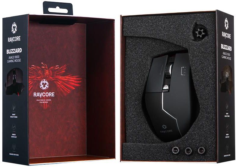 Mysz Ravcore Blizzard Avago 9800 (RAVMYS45245) - Opinie i ceny na Ceneo.pl