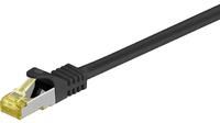 MicroConnect CAT 7 SFTP 0.5m Czarny (SFTP7005S)