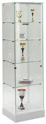 Manutan Szklane Witryny 180x52x47cm Gablota 1800x520x470mm Podst