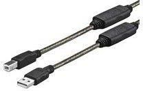 VivoLink USB A - USB B (M/M) 15m (PROUSBAB15)