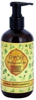 Ryor Wellness And Spa Beer Cosmetics Piwny Szampon do Włosów Z Keratyną 250ml