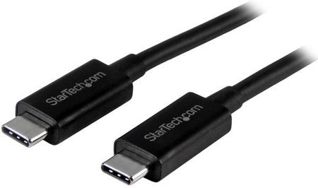 StarTech USB-C Thunderbolt 1m Czarny (TBLT3MM1M) 