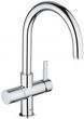 Смеситель для кухни мойки grohe blue 33251000 хром