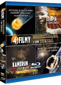 Szokująca ziemia Box 1 (Meteor dinozaurów + Burza planetarna + Etiopia + Kamerun) (Blu-ray)