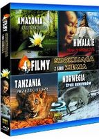 Zdjęcie Szokująca ziemia Box 3 (Amazonia + Himalaje + Norwegia + Tanzania) (Blu-ray) - Kościan