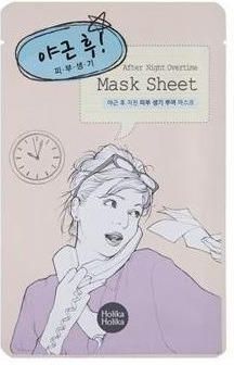 Holika Holika Mask Sheet After Orzeźwiająca Maseczka do Twarzy After Night Overtime 18ml