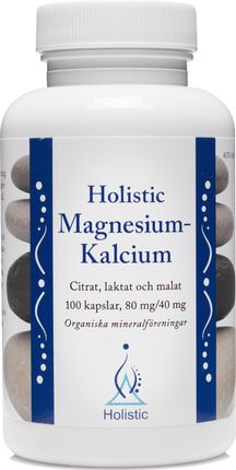 Holistic Magnesium-Kalcium Organiczne związki magnezu i wapnia 100 kaps.