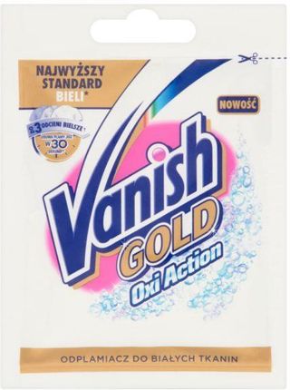 Vanish Gold Oxi Action Odplamiacz Do Białych Tkanin 30 G