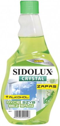 Sidolux Crystal Płyn Do Szyb Lemon Zapas 500 Ml