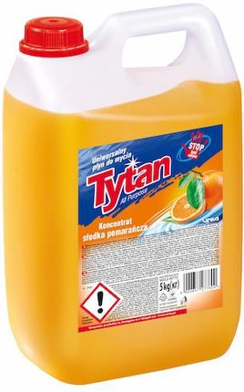 Tytan Uniwersalny Płyn Do Mycia Słodka Pomarańcza 5 Kg