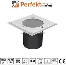 Zdjęcie Gtv Oprawa Najazdowa Ip67 Gu10 Kwadrat Inox (Onalfakgu1006Mini) - Wadowice