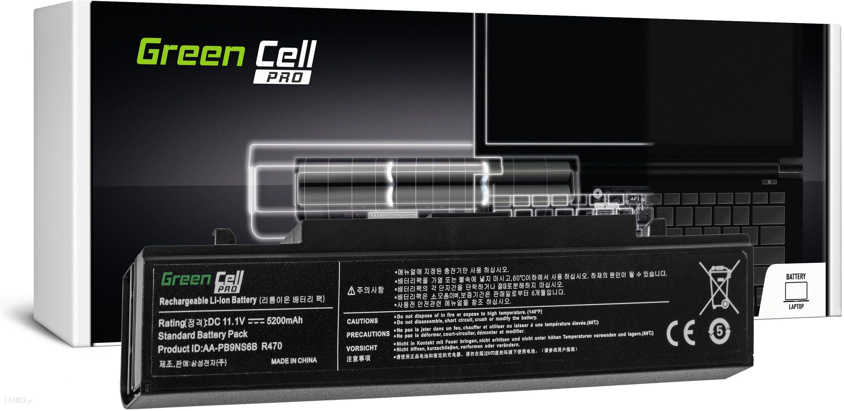 Bateria Do Laptopa Green Cell Bateria Aa Pb9nc6b Do Samsung Sa01pro Opinie I Ceny Na Ceneo Pl