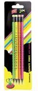 Zdjęcie Easy Ołówek z gumką Fluo 4 sztuki - Łódź