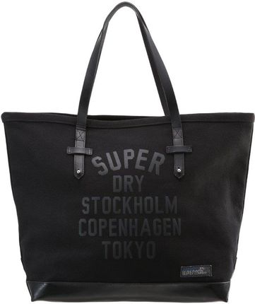 Superdry Torba na zakupy black Ceny i opinie