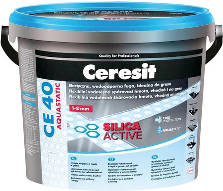 Ceresit CE 40 Aquastatic wodoodporna gr. II szary cement 5kg
