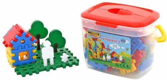 Klocki Wader Klocki Konstrukcyjne 118el Wesołe Miasteczko 51585