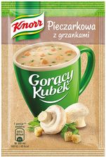Zdjęcie Knorr Gorący Kubek Pieczarkowa z grzankami 15 g - Warszawa