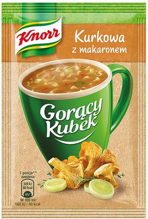 Knorr Gorący Kubek Kurkowa z makaronem 13 g