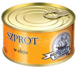 Zdjęcie Korsarz szprot w oleju 330 g - Łapy
