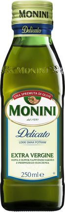 Monini Delicato Oliwa z oliwek z pierwszego tłoczenia 250 ml