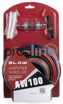 Blow Zestaw kabli do wzmacniacza samochodowego (AW100)