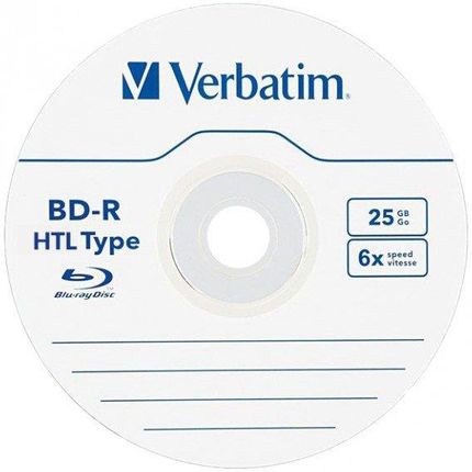 Nośnik danych Verbatim 1x50 BD-R Blu-Ray 25GB 6x Speed Datalife No
