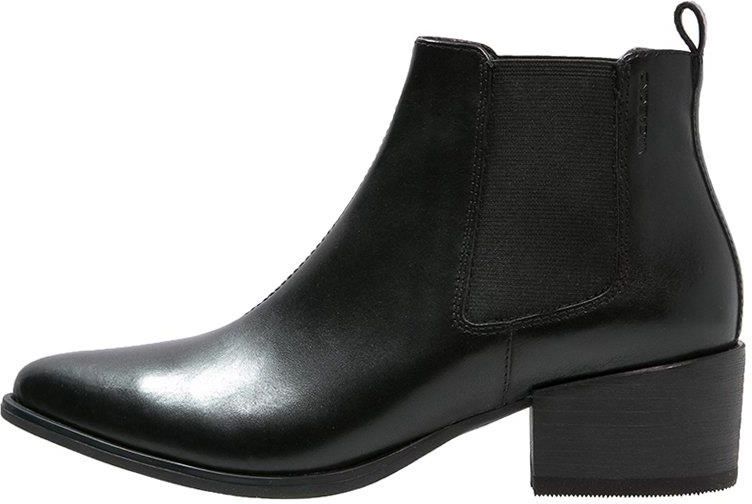 women's marja toe ankle boots in black