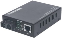 Intellinet Konwerter światłowodowy Media konwerter Gigabit Ethernet Jednomodowy (507349) - Konwertery sieciowe