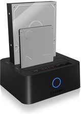 Zdjęcie RaidSonic Stacja dokująca dla dysku twardego Icy Box 2x 2.5/3.5" SATA JBOD USB 3.0 (IB123CLU3) - Warszawa
