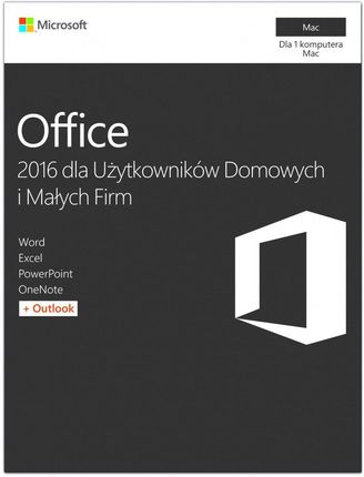 Microsoft Program Office 2016 Home&Business Mac ENG 32/64 P2 (W6F00952)