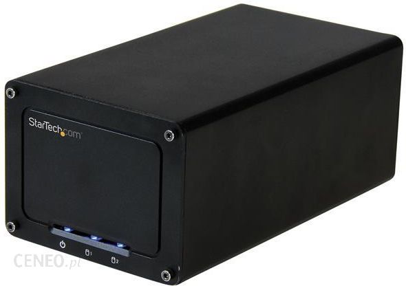 „StarTech“ kišenė dviem 2,5 colio diskams USB 3.1 juoda (S252BU313R)