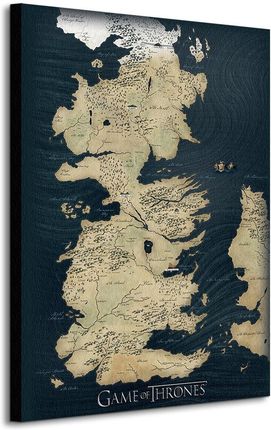 Art Group Game Of Thrones Map Obraz Na Płótnie Wdc90141